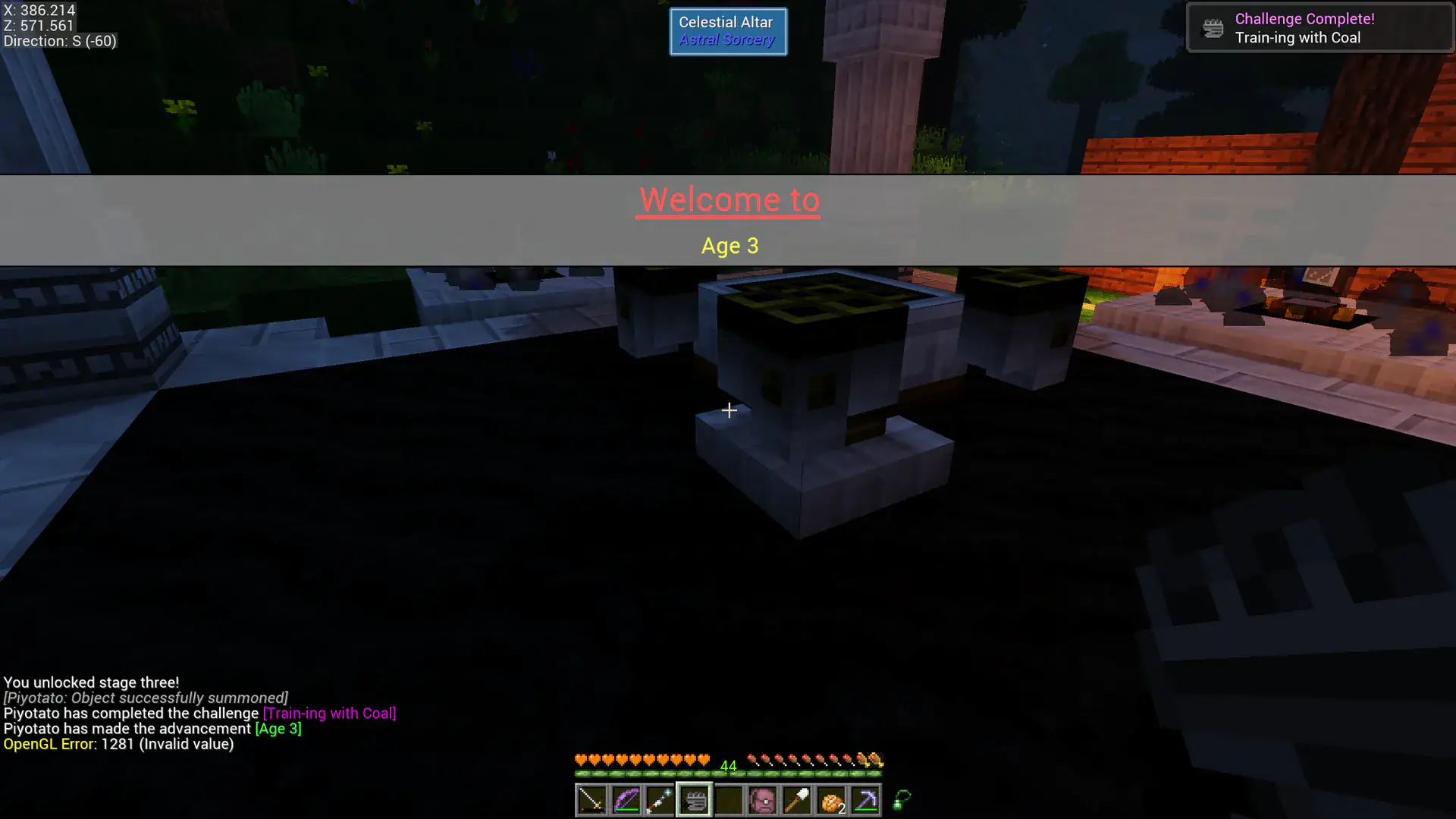 Screenshot from SevTech: Ages - Age 2 | A Whole Old Land