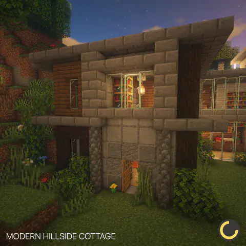 Modern Hillside Cottage