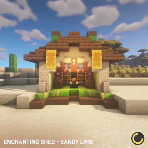 Enchanting Shed - Sandy Lime
