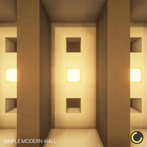 Simple Modern Wall