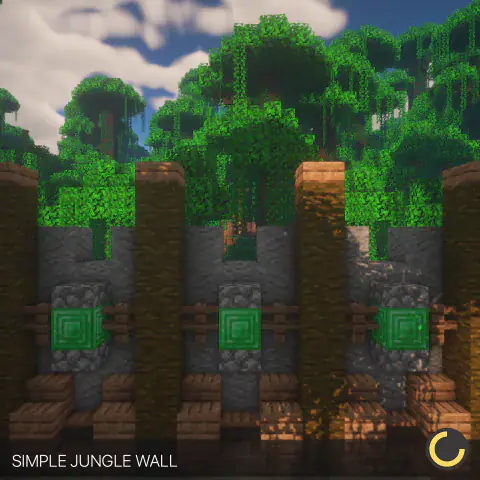 Simple Jungle Wall