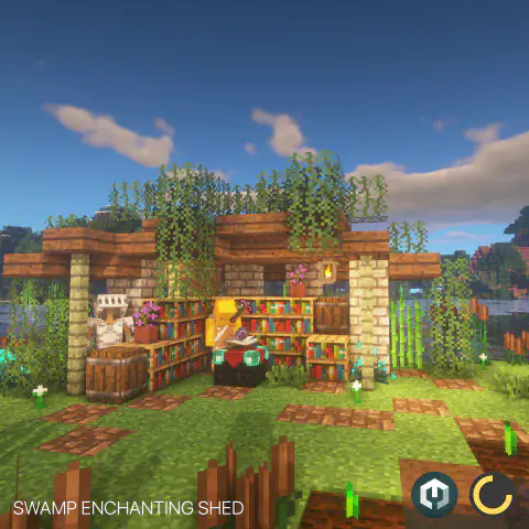 Swamp Enchanting Shed