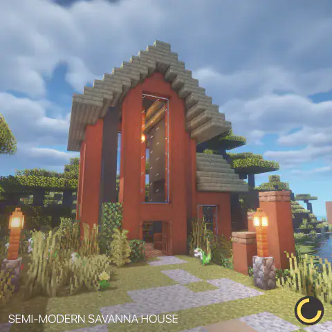 Semi-Modern Savanna House