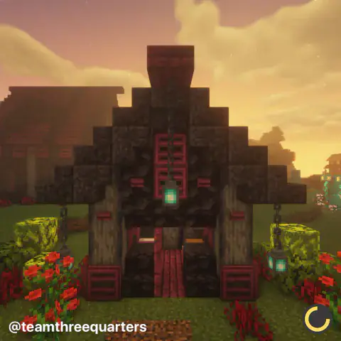 Mini Crimson House