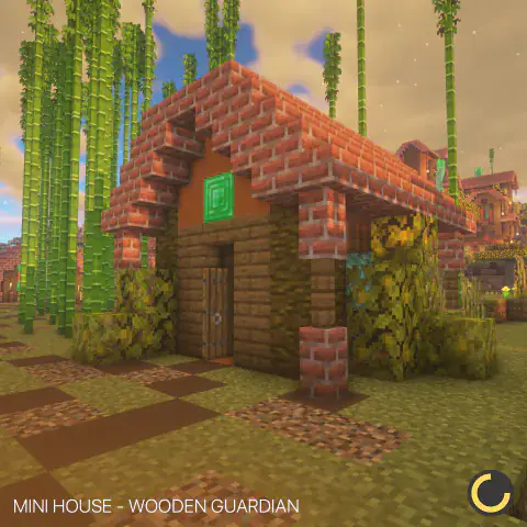 Mini House - Wooden Guardian