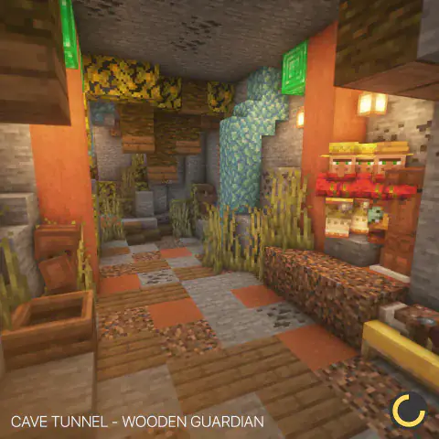Cave Tunnel - Wooden Guardian