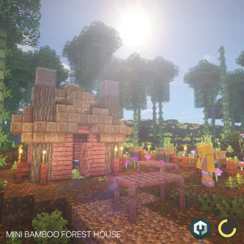 Mini Bamboo Forest House