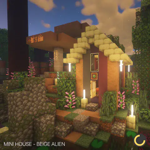 Mini House - Beige Alien