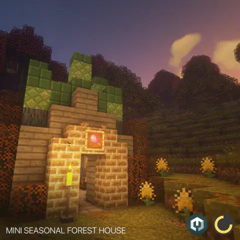 Mini Seasonal Forest House