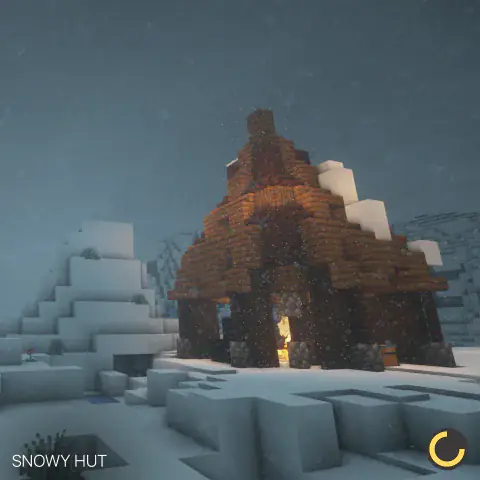 Snowy Hut