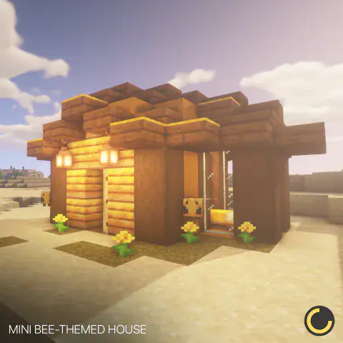 Mini Bee-Themed House