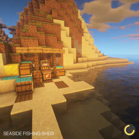 Seaside Fishing Shed