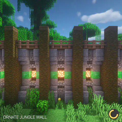 Ornate Jungle Wall