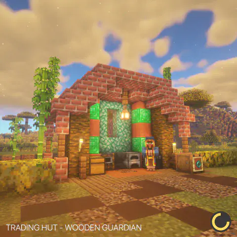 Trading Hut - Wooden Guardian